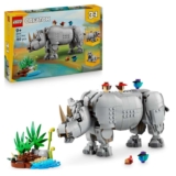 Lego Creator 3in1 Wild Animals – Majestic Rhino with Birds 31171