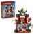 Lego Ninjago Ninja Character Display 15th Anniversary – Monastery Gate Model Kit w/ 8 Collectible Minifigures & Swords – 71866