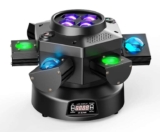 Leleght 200W RGBW 4-IN-1 Light Effect and Starry Effect Controlled DMX512 Sound-activated (with code) Leleght UK Oversea Store