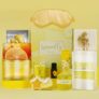 Lemon Pamper Gift Set for Women, Luxury Spa & Self Care Gifts for Her