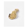 Lena Leopard Beaded Hair Clip