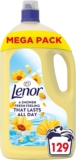 Lenor Fabric Conditioner 129 Washes, Summer Breeze, Long Lasting Freshness that Lasts All Day