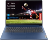 Lenovo IdeaPad Slim 3 14 inch Full HD Laptop Intel Core i5-12450H 16GB RAM 512GB SSD Windows 11 Home Abyss Blue