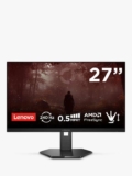 Lenovo Legion 27QD-10 HDR Quad HD Gaming Monitor, 27, Black