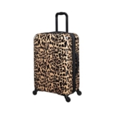 Leopard Print Medium Hard Shell Suitcase 67cm
