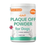 Leos Plaque off Powder for Dogs & Cats 200g Pet Teeth Cleaning