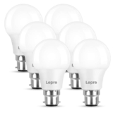 Lepro B22 Bayonet Light Bulb, 8.5W 60W, 806lm Warm White 2700K, 6 Pack – Sold by Lepro UK / FBA
