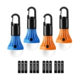 Lepro Camping Lights, Battery Powered Tent Lights, Warm White