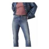 Levis 725 Womens High Rise Bootcut Jeans, Ducked-Out, 27Wx32L