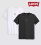 Levis Mens Relaxed 100% Cotton T-Shirt – Black / White – £5 for New Members White / Navy Multipack £10