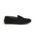 Levitt Driving Moccasin Shoe in Black Suede