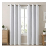 Levolor 1050895 Drapery Stock 50×84 Platinum White
