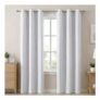 Levolor 1050895 Drapery Stock 50×84 Platinum White