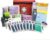 Lewis-Plast Premium 92 Piece First Aid Kit – Safety Essentials for Travel, Car, Home, Camping, Work, Hiking & Holiday Red , Small