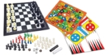 Lexibook, 8-in-1 Board Games Set, JGM800