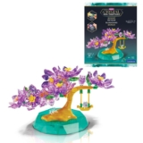 Lexibook, Crystal Gem Flourishing Bonsai, Purple Pink Green, CRSS58