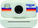 Lexibook, StarCAM Print HD Instant Camera, DJ165 Photo, video, selfie, music & games, custom kit, 32 GB SD card, White