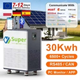 LiFePO4 48V 600Ah 30Kwh Battery Pack 6500 – With Code – Sold by Super Battery Store