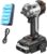 LiTHELi Cordless Impact Wrench 1/2 inch, 330 Ft-lbs(450N.m) Brushless Impact Gun 2500 RPM, 20V Power Impact Wrenches with 2.5Ah Battery for Home & Truck Car