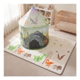 Liberty House Toys Kids Dinosaur Play Tent and Play Mat Set