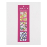 Liberty Three Pack Multicoloured Floral Magnetic Bookmarks