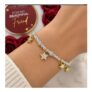 Life Charms Beautiful Friend Christmas Flower Charm Bracelet – Flower Gift Box