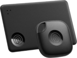 Life360 Tile Starter Pack – Bluetooth Trackers and Item Finders for Keys, Wallets & More. Both iOS and Android Compatible. Phone Finder. 2-Pack (Black Tile/Slim)