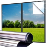 Lifetree Reflective One Way Window Film Heat Control Sun Blocker Window Tint Film Silver 44.5 200cm – Prime Exclusive