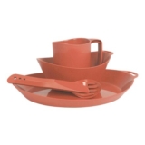 Lifeventure Ellipse 4-Piece Camping Tableware & Cutlery Set