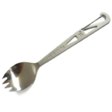 Lifeventure Titanium Fork/Spoon Can Opener- Ultra Lightweight Ideal For Camping Or Travel