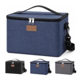 Lifewit 9L Insulated Lunch Bag for Men, Waterproof Dark Blue