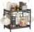 Lifewit Coffee Station Organizer, Mug Holder Countertop Bar, Spice Rack, Display Stand Shelf, Coffee Accessories Storage for Pantry Kitchen