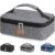 Lifewit Insulated Lunch Bag for Men Women, Thermal Lunch Box Adults, Small Cool Bag Lunch Pail, Grey, 4L