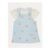 Light Blue Cherry Pinafore and Bodysuit Outfit