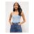 Light Blue Fitted Cami Top