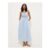 Light Blue Midi Dress