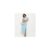Light Blue Satin Lace Sleeve Split Midi Dress