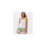 Light Green Wide Lace Trim Short