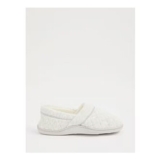 Light Grey Jersey Full Back Slippers
