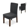 Lightning Deal-LiveGo Stretch Dining Chair Slipcover Set with Storage Bag