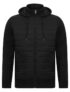 Lightweight Quilted Hooded Jackets with Padded Body Panel with Code (2 Colours available)