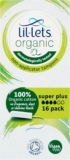 Lil-Lets 16 Organic Non-Applicator Tampons Super Plus