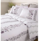 Lilac Stacey Solomon Blue Wildflowers Cotton Duvet Set (free C&C)