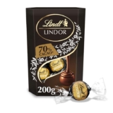 Lindt Lindor 70% Dark Chocolate Truffles Box 200g – w/ Voucher – S&S £4.84 / £4.29