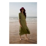 Linen Midi Dress