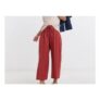 Linen Mix Wide Leg Culotte