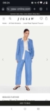 Linen Pleat Tapered Trouser