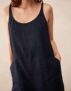 Linen Scoop Neck Elasticated Cuff Jumpsuit