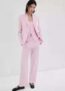 Linen suit trousers