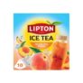 Lipton Peach Black Tea 10 Pyramid Bags Zero Calories